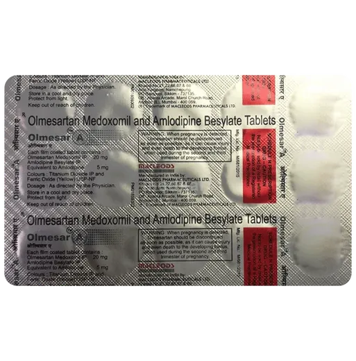 olmesar a 20mg tablet 15's